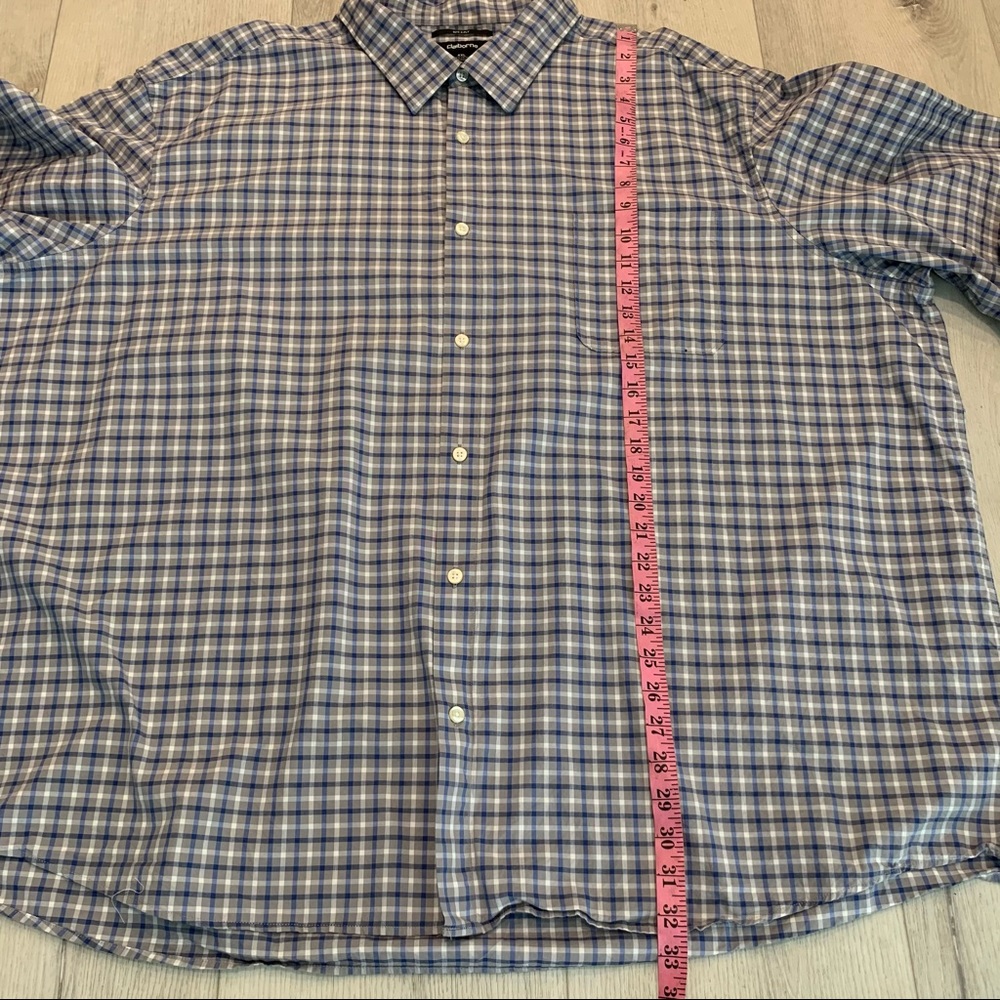 CLAIBORNE 80’s 2-Ply Long Sleeve Button Up Shirt - Picture 7 of 11